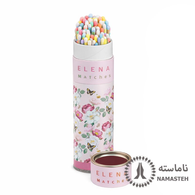 کبریت فانتزی پایه بلند النا طرح رز ویکتوریا