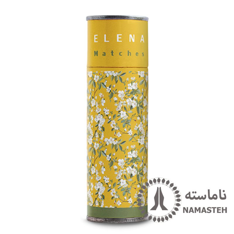 کبریت فانتزی پایه بلند النا طرح شکوفه پرتقال