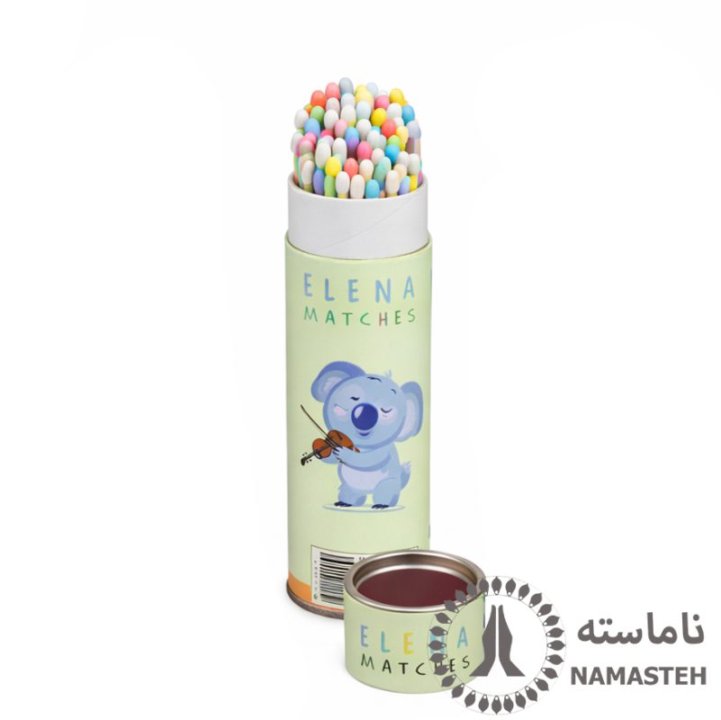 کبریت فانتزی پایه بلند النا طرح کوالا