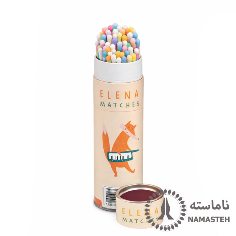 کبریت فانتزی پایه بلند النا طرح روباه