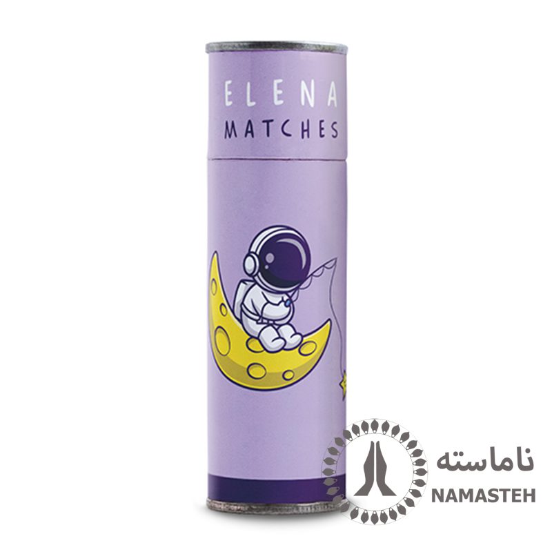 کبریت فانتزی پایه بلند النا طرح فضانورد