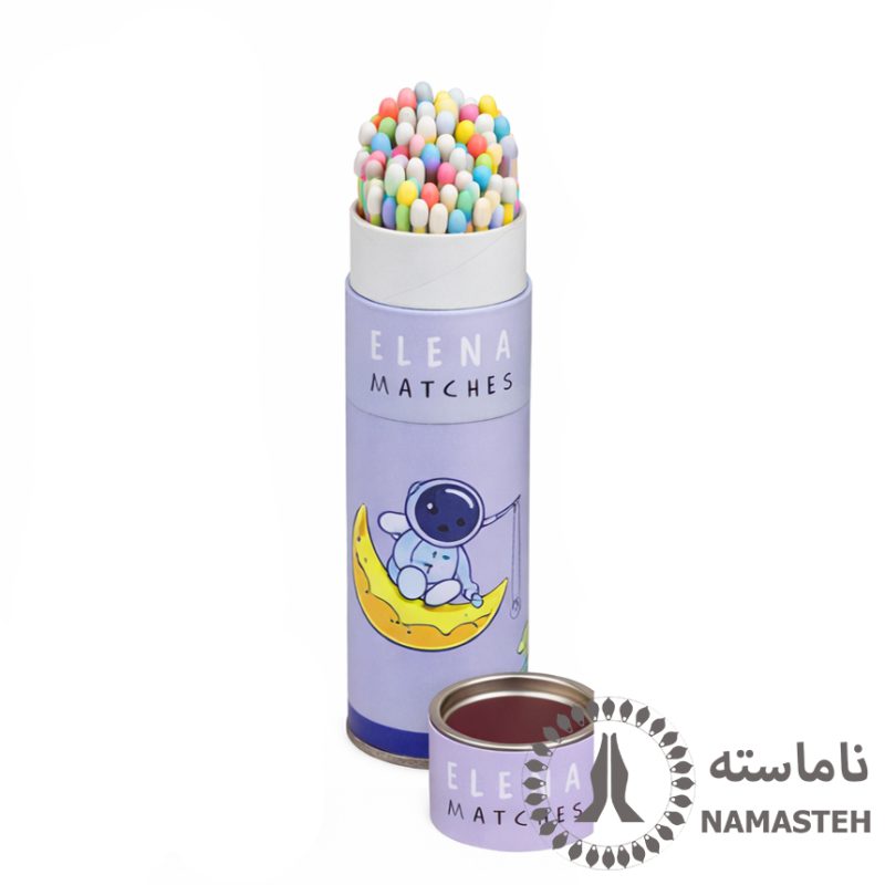 کبریت فانتزی پایه بلند النا طرح فضانورد