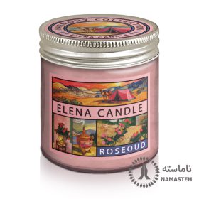 شمع معطر 150 گرمی هارمونی النا رایحه عود رز