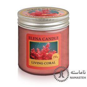 شمع معطر 80 گرم النا رایحه مرجان