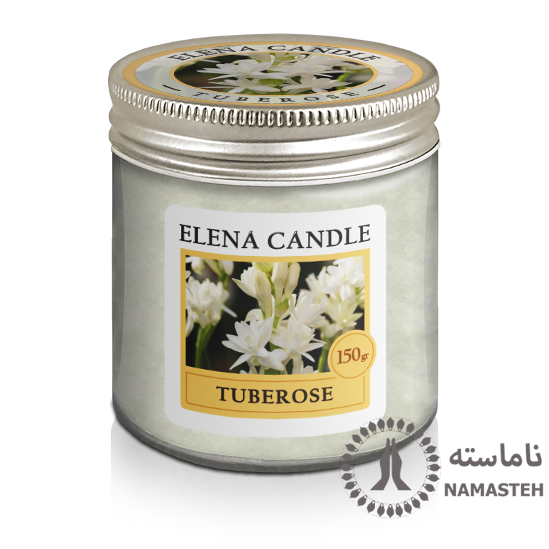 شمع معطر 150 گرم النا رایحه گل مریم