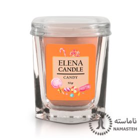 شمع معطر 50 گرم رایحه آبنبات ترش سری گوهر افشان