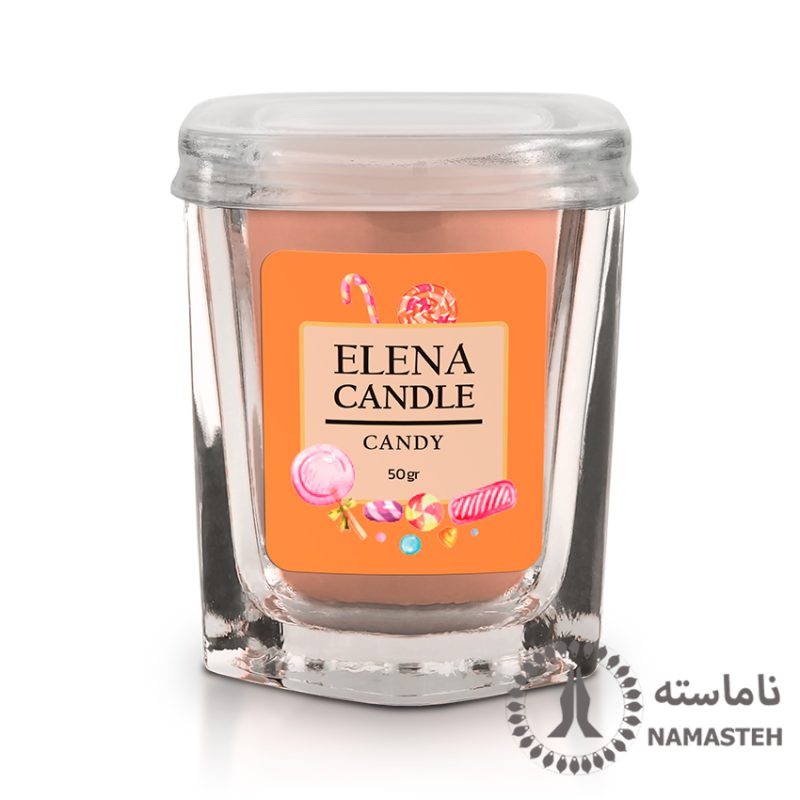 شمع معطر 50 گرم رایحه آبنبات ترش سری گوهر افشان