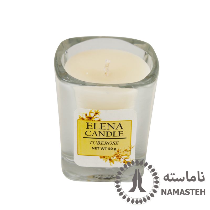 شمع معطر 50 گرم رایحه گل مریم سری گوهرافشان