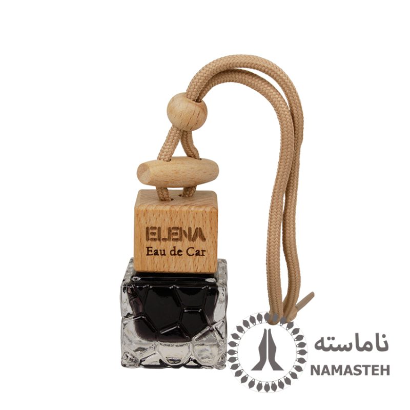 خوشبوکننده شیشه ای ماشین النا رایحه الماس سیاه