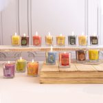 شمع معطر 50 گرم رایحه شرق آرام سری گوهرافشان