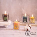 شمع معطر 50 گرم رایحه ستاره شمالی سری گوهرافشان