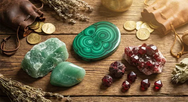 سنگ های قیمتی برای جذب فراوانی