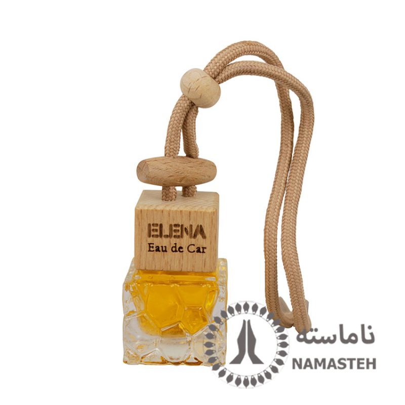 خوشبوکننده شیشه ای ماشین النا رایحه کاپیتان بلک