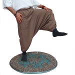 شلوار تبتی قهوه ای