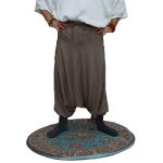 شلوار تبتی رنگ خاکی