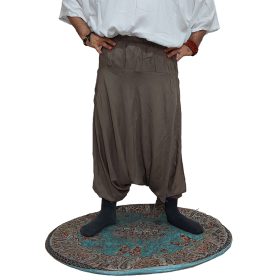 شلوار تبتی رنگ خاکی