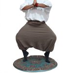 شلوار تبتی رنگ خاکی