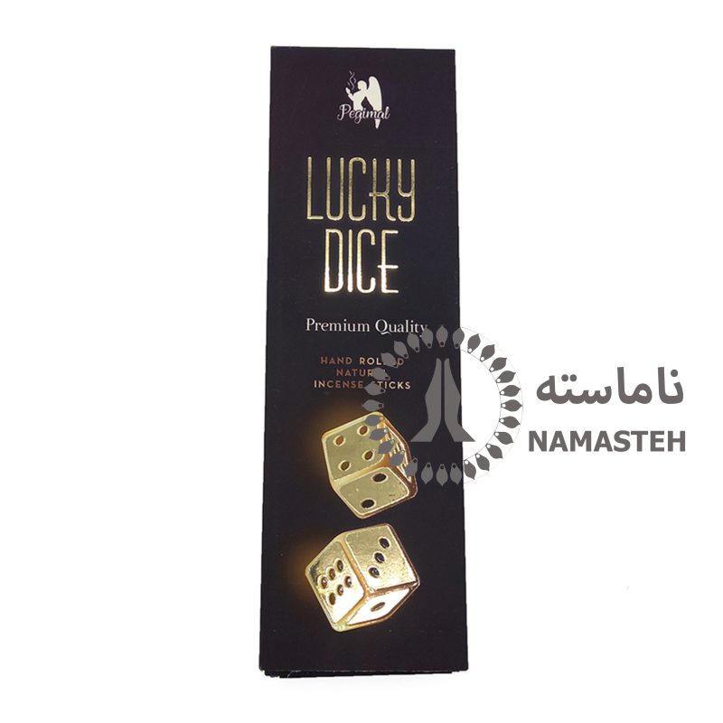 عود دستساز پگیمل pegimal رایحه تاس خوش شانسی لاکی دایس LUCKY DICE کد 256