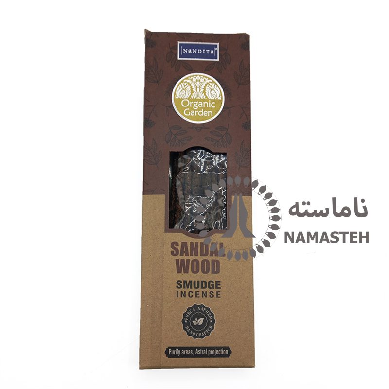 عود دستساز ارگانیک ناندیتا nandita رایحه صندل sandal wood کد 246