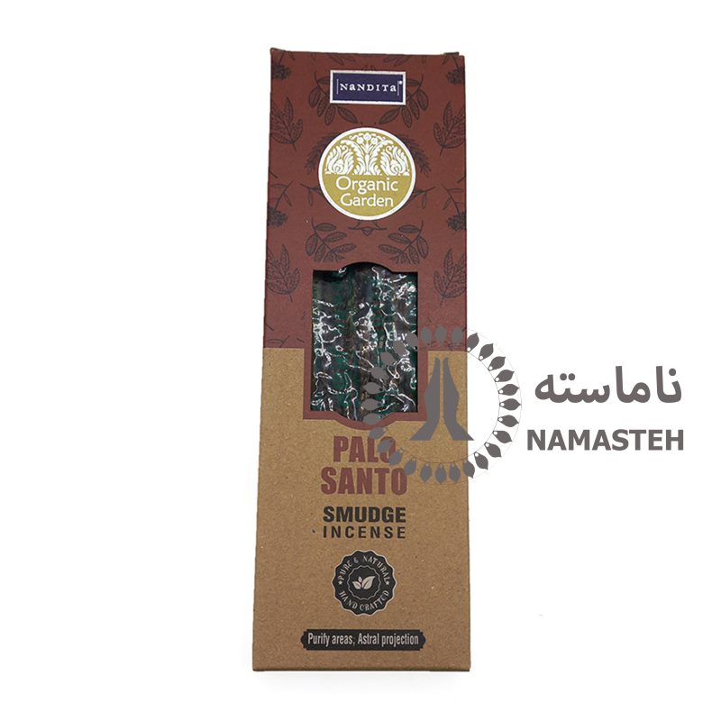 عود دستساز ارگانیک ناندیتا nandita رایحه پالوسانتو palosanto کد 247