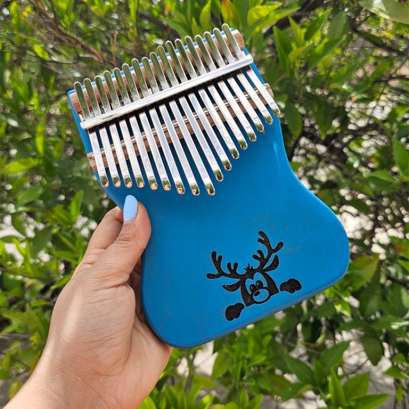 کالیمبا بلوط بغل هلال طرح گوزن