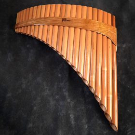 فلوت سرخپوستی ( پن فلوت ) ۲۳پایپ کمربند دار کوک سی