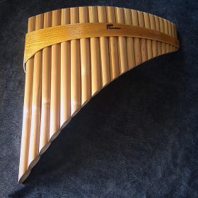 فلوت سرخپوستی ( پن فلوت ) ۲1 لوله کمربند دار کوک ر (راستچین)