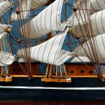 ماکت چوبی کشتی cutty sark 1869
