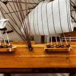 ماکت چوبی کشتی HMS BOUNTY 1787