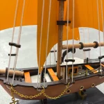 ماکت قایق چوبی دکوری کد n201 - Image 2