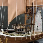 ماکت چوبی کشتی کلاسیک بادبانی کد n504