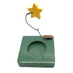 Wooden candle warmer holder