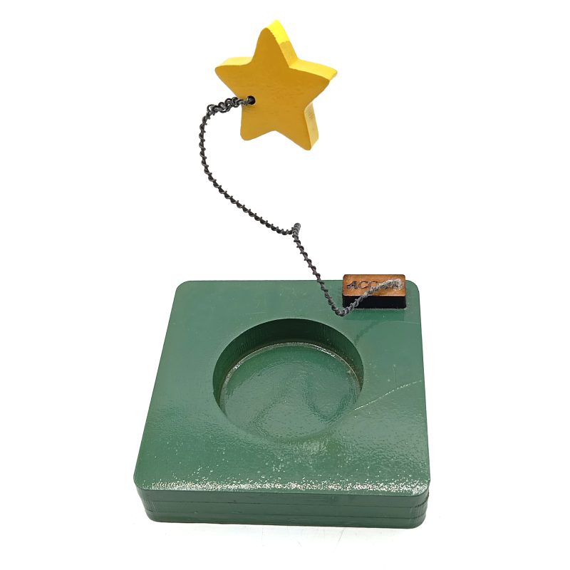 Wooden candle warmer holder