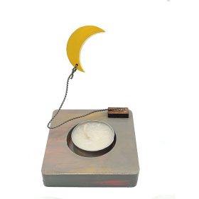 Wooden candle warmer holder
