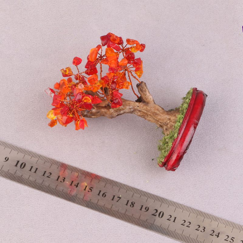 درختچه طرح عقیق دکوری 12 سانتی