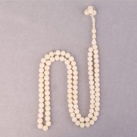تسبیح 101 دانه هسته خرما تراش دست کد 2896