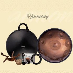 هنگ درام 10 نت برند هارمونی مدل گلد جنس استیل