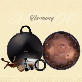 هنگ درام 12 نت برند هارمونی مدل گلد جنس استیل